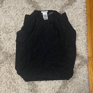 BCBGeneration Black Sleeveless Blouse